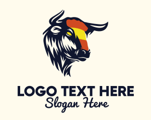 Steakhouse - Spanish Bull Animal logo design