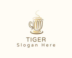 Latter - Coffee Cup Cafe logo design