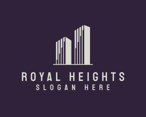 High Rise Tower Property logo design