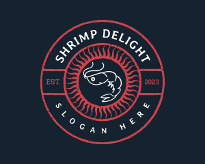 Marine Shrimp Restaurant logo design