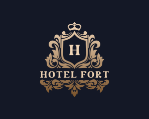 Royal Boutique Hotel  logo design