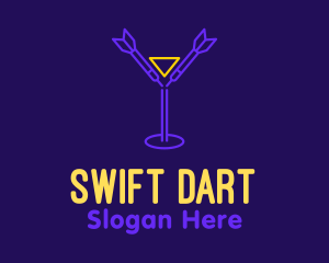 Dart - Darts Drinking Bar logo design