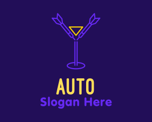 Drinking - Darts Drinking Bar logo design