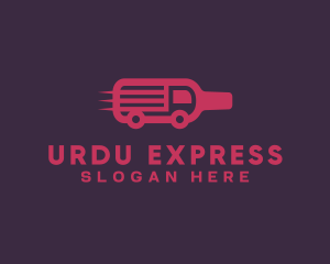 Express Wine Bottle logo design