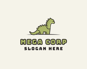 Giant - Cartoon Dinosaur Reptile logo design