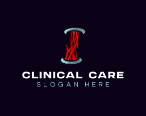 Medical Blood Vessel  logo design