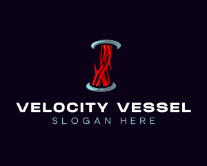 Medical Blood Vessel  logo design