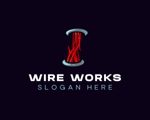 Wire - Blood Vessel Healing logo design