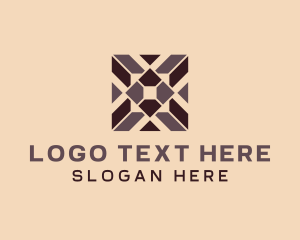 Wooden - Tile Flooring Home Depot logo design