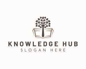 Learning - Learning Tree Book logo design