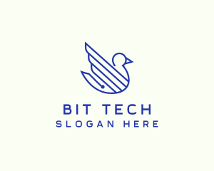 Circuit Bird Tech logo design