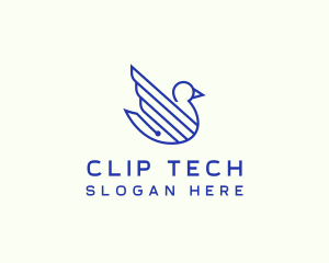 Circuit Bird Tech logo design