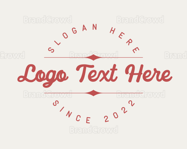 Casual Apparel Brand Logo