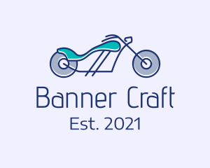 Motorcycle Race Biker  logo design