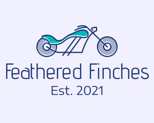 Motorcycle Race Biker  logo design