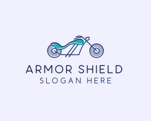 Motorcycle Race Biker  logo design