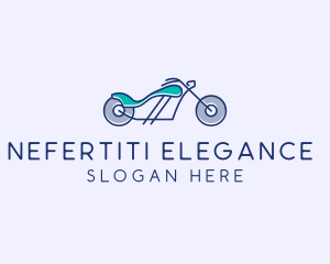 Motorcycle Race Biker  logo design