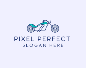 Motorcycle Race Biker  logo design