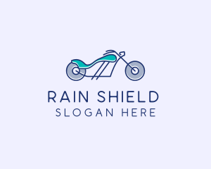 Motorcycle Race Biker  logo design