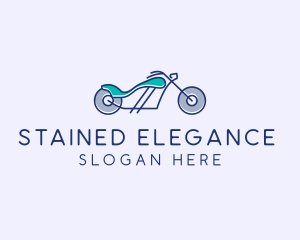 Motorcycle Race Biker  logo design