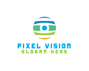 Visual - Surveillance Camera Eye logo design