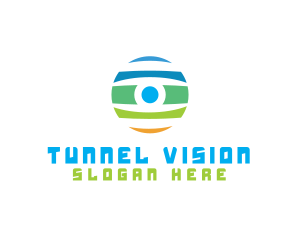 Surveillance Camera Eye logo design