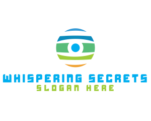 Surveillance Camera Eye logo design