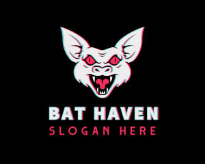 Bat - Halloween Esports Gaming Bat Mascot logo design