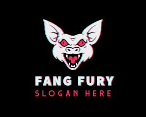 Fangs - Halloween Esports Gaming Bat Mascot logo design