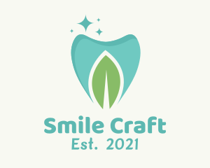 Orthodontist - Mint Dental Tooth logo design