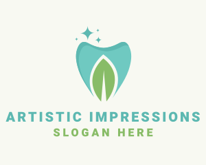 Mint Dental Tooth logo design