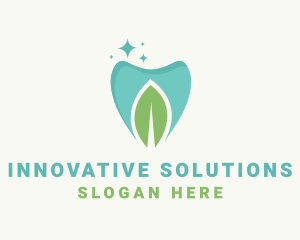 Mint Dental Tooth logo design