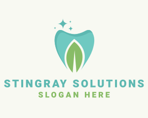 Mint Dental Tooth logo design