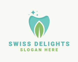 Mint Dental Tooth logo design