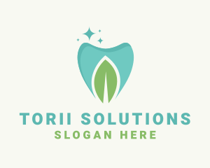 Mint Dental Tooth logo design