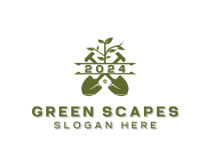 Landscape - Landscaping Garden Shovel logo design