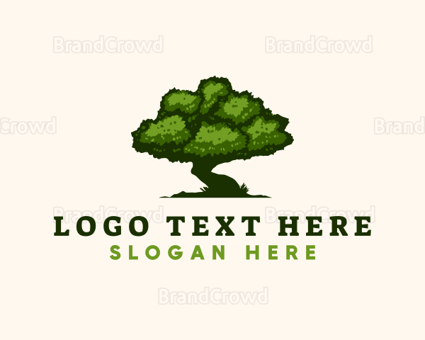 Natural Tree Nature Logo