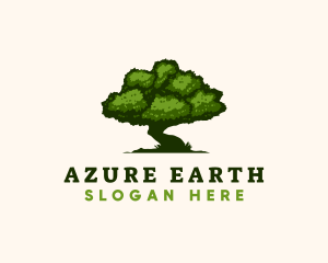 Natural Tree Nature  logo design