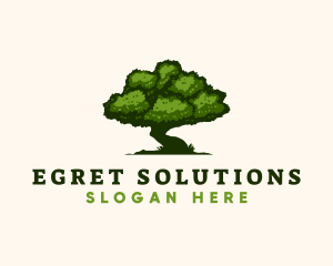 Natural Tree Nature  logo design