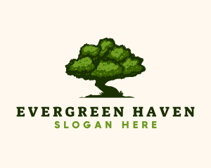 Natural Tree Nature  logo design