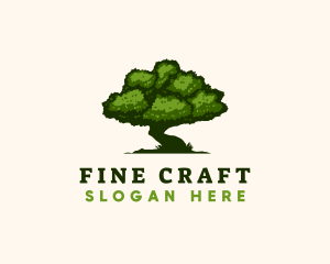 Natural Tree Nature  logo design