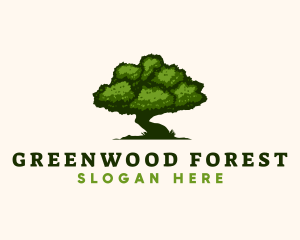 Natural Tree Nature  logo design