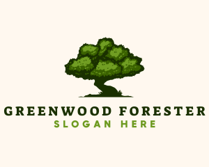 Natural Tree Nature  logo design