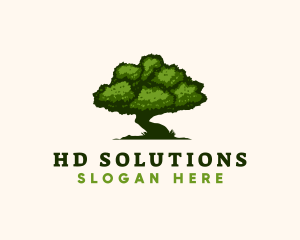 Natural Tree Nature  logo design