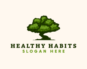 Natural Tree Nature  logo design