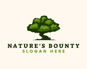 Natural Tree Nature  logo design