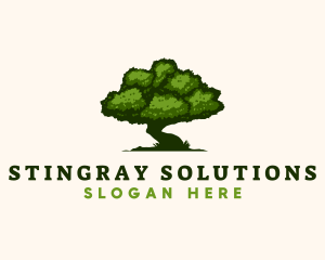 Natural Tree Nature  logo design