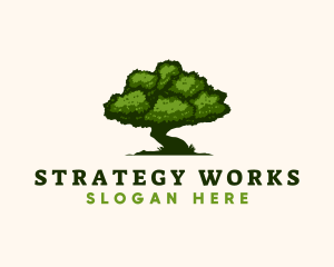 Natural Tree Nature  logo design