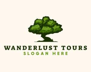 Natural Tree Nature  logo design