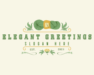 Elegant Cotton Yarn logo design